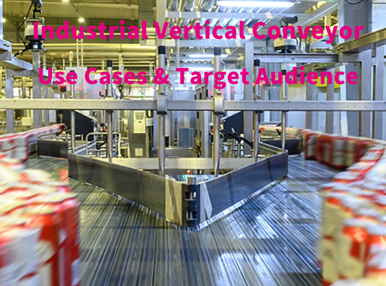 Industrial logistics vertical conveyor for smart factories and automated storage systems